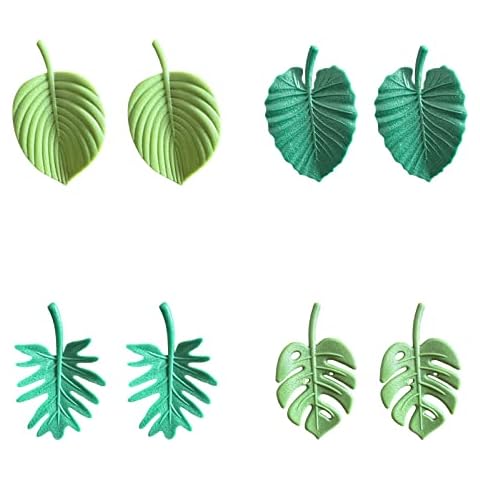 Plant Fridge Magnets, Mini Tropical Leaves Refrigerator Cover