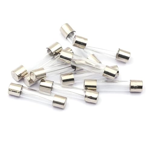 Moonlight-Tech 20Pcs 6X30Mm Glass Fuse 0.2A Cartridge Fast Blow Tube 250V For Power Strip Experiment Circuit Appliance Repair #TOP6