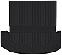 Mixsuper Cargo Liners Compatible with 2020-2023 Kia Telluride (Behind The 2nd Row Seats) Telluride Accessories All Weather Trunk Liner Rear Cargo Trunk Floor Mats Black