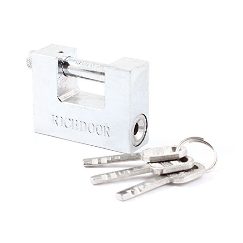 Sourcingmap a14052100ux0397 - Casa puerta de puerta de 60 mm x 45 mm x 20 mm candado blindado bloqueo del obturador