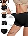 Zimi Collection Butt Lifter Panties for Women Padded Underwear Seamless Booty Pads Enhancer Shapewear Butt Lifting Panty Black XL