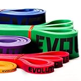 Pull Up Bands - Pull Up Assistance Strength Bands 41 inch Loop Resistance - Single Unit - Mobility - Stretch Bands - Premium Exercise Band for Weight Lifting, Strength, Pull Up Assist, Powerlifting