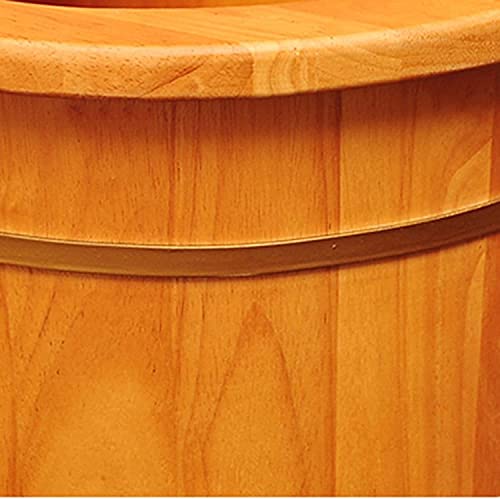 Spa de Pies Masajeador en Madera con Tapa y Masaje miniatura 4