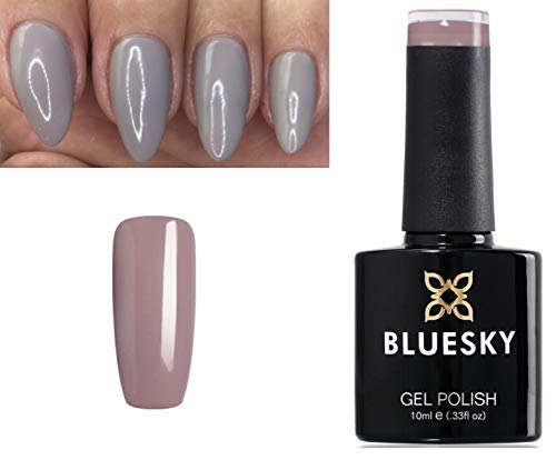Bluesky GEL POLISH BEIGE TAUPE GREY Nail UV LED Soak Off 63921 10ml