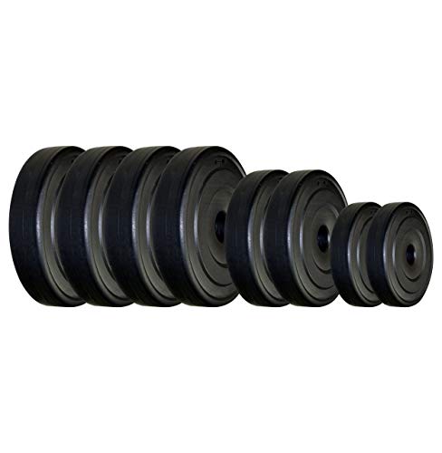 Kore K-PVC-30KG-RW-COMBO Weight Plate, Black