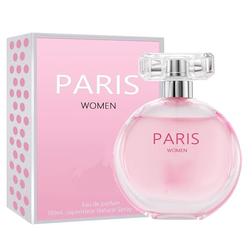 A CENTER PARIS WOMEN Eau de Parfum Spray for Women Wonderful Gift Gourmand Fragrance Daytime and Casual Use for all Skin Types a Classic Bottle 3.4 Fluid Ounce