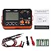 WapoRich Megohmmeter Insulation Resistance Tester, 1999 Counts Megaohm Meter 200MΩ~2K Megohm Megger with DC250/500/1000V AC750V Testing Voltage, Digital Multimeter Measure with Data Hold Backlit