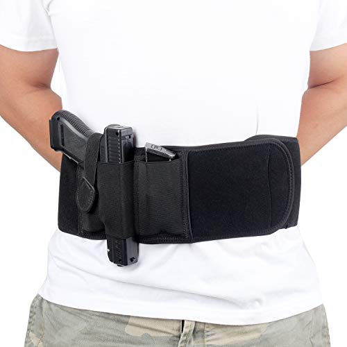 Decision Target System Tactical Belly Band Gun Holster - Comfortable Concealed Carry for Men and Women