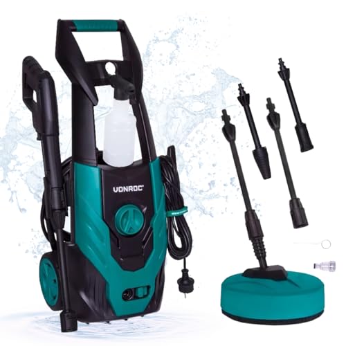 VONROC Hochdruckreiniger 110bar - Fassadenreiniger für einfache...