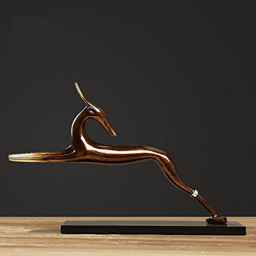 Décoration artistique de luxe CNCNSH avec sculpture abstraite pour buffet de salon