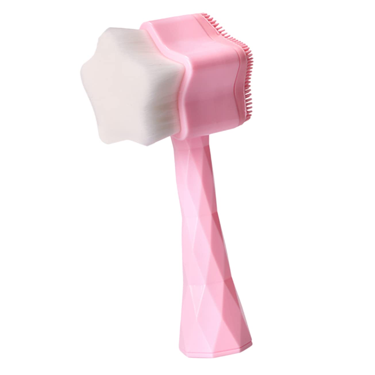 MUSISALY Exfoliating Brush Face Cleansing Tool Skin Care Tool Portable Facial Brush for Women Random Color