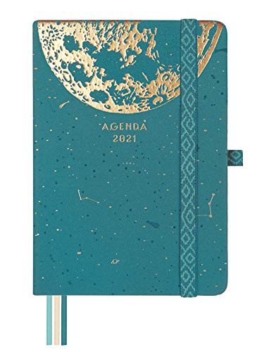 Finocam - Agenda 2021 1 Día página Minimal Design Moon Catalán