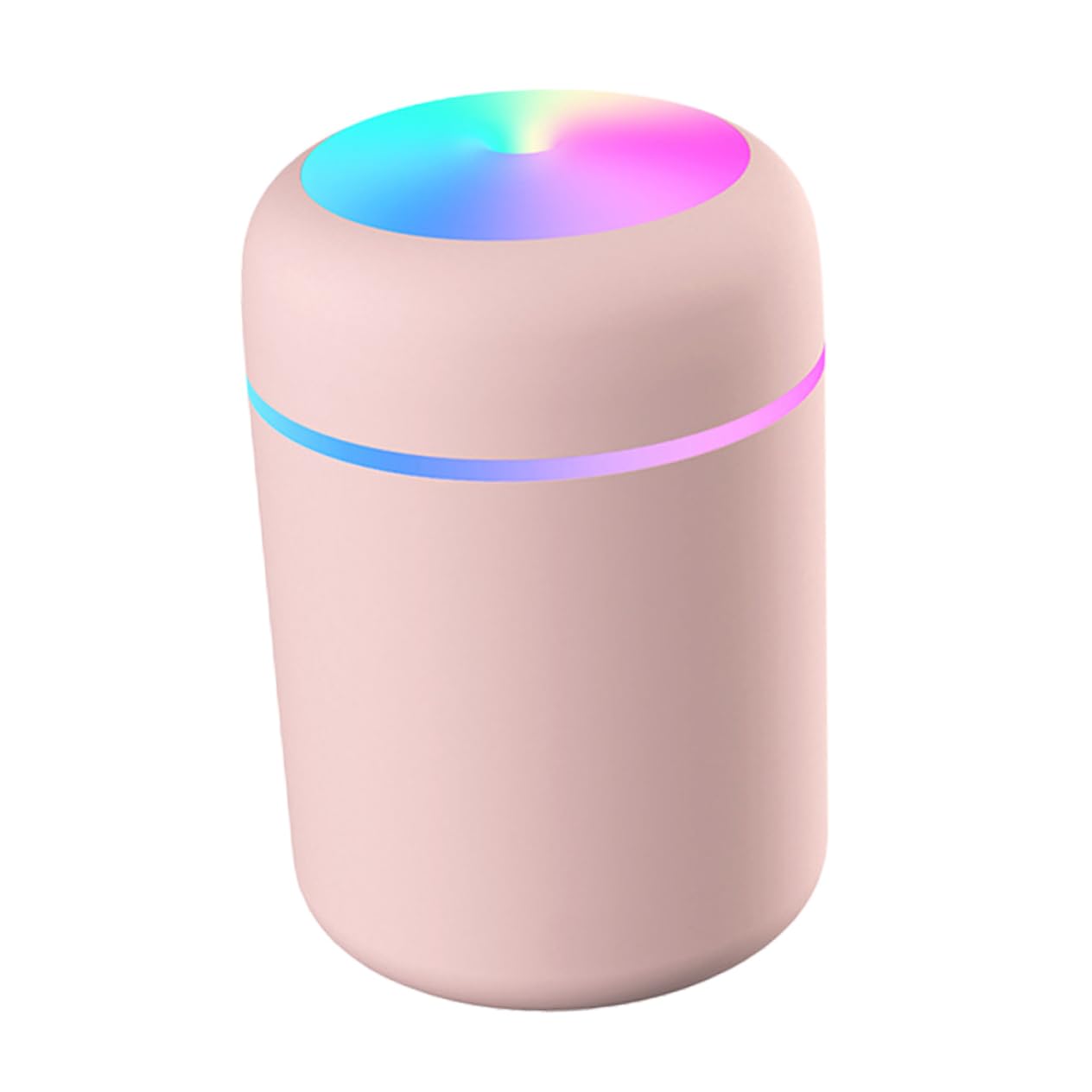 Mini Humidifier Car Mist Sprayer Room Humidifier Portable Moistener for Home Office Car Pink