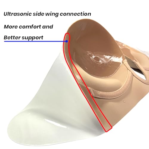 TITU Plunge Strapless Bra Push Up - Sticky Bra Invisible Adhesive for Backless Dress4