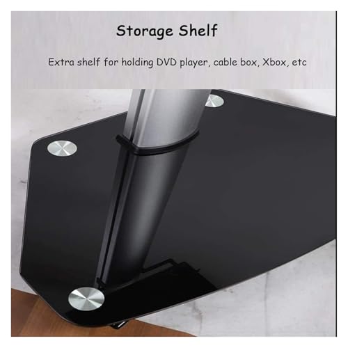 Soporte móvil para TV de 30 a 80 pulgadas con ruedas y estantes miniatura 7