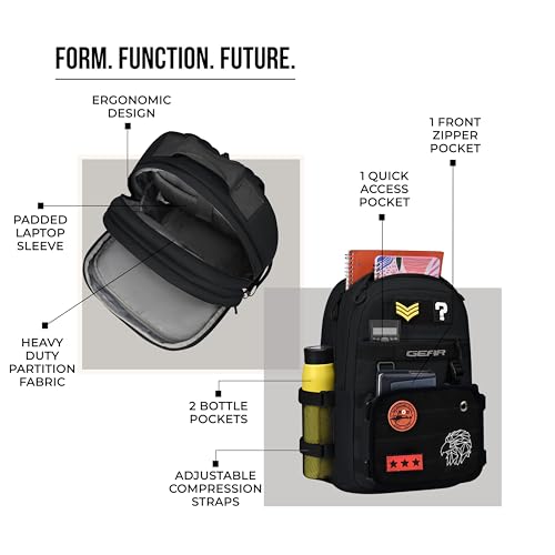 Image of Gear Tactical 18 inch /30L Large Water Resistant School Bag