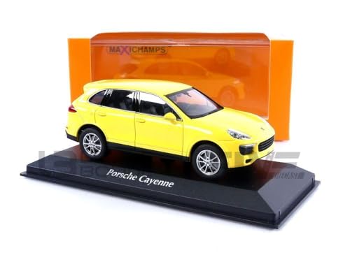 Minichamps Porsche Cayenne 2014 1:43 Amarillo miniatura 1