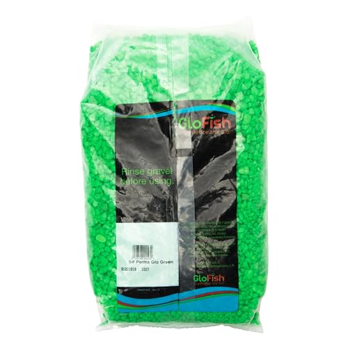 Image of GloFish Aquarium Gravel, Green Fluorescent, 5-Pound
