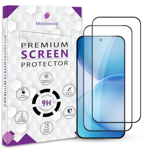 Image of Premium Tempered Glass Screen Protector Guard For Oppo Reno 16 Pro 5G (6.32 Inch, Pack of 2) | Edge to Edge Coverage With Easy to installation kit