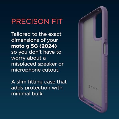 Image of Motorola Moto G 5G (2024) Textured Protective Case- Daybreak | Precision fit Shock Absorbing Cases for Enhanced Phone Grip, Style, Drop Protection