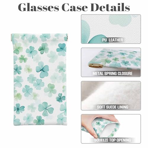 Image of Ocean Beach Glasses Case, Sunglasses Organizer Eyeglasses Case Glasses Cases Pouch For Men Women