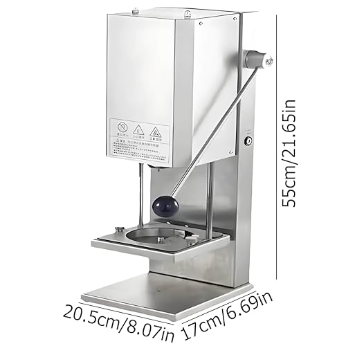 Máquina corta papas espiral de acero inoxidable automática miniatura 7