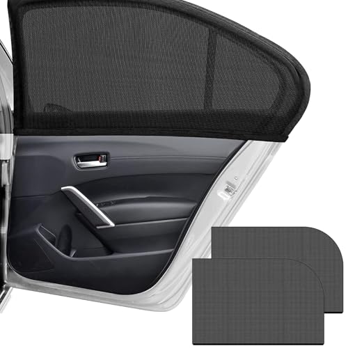 Katyjun 2 Stück Universal Fliegengitter Autofenster, Sonnenschutz Auto,...