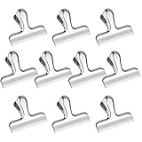 tackerklammern edelstahl ❖【Starke griffe & lange lebensdauer】Diese Chip-Taschenclips sind aus echtem Edelstahl und eignen sich für kleine bis große Taschen, um die Taschen sicher geschlossen und luftdicht zu halten. Im Gegensatz zu den Plastik- und zerbrechlichen Clips sind sie sehr stabil und langlebig genug für ein Leben.