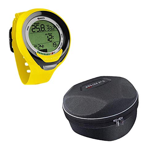 Mares Puck Pro + Set de ordenador de buceo, color amarillo