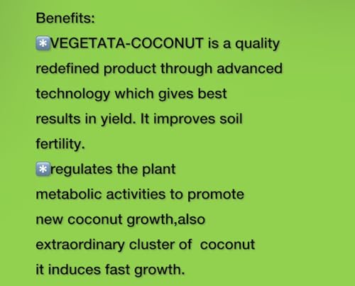 Image of Coconut Booster -Coconut plant growth booster|Nutrition Liquid|Plant growth Booster|Bio-Stimulator for Faster Growth-growth regulator (1000 ml)
