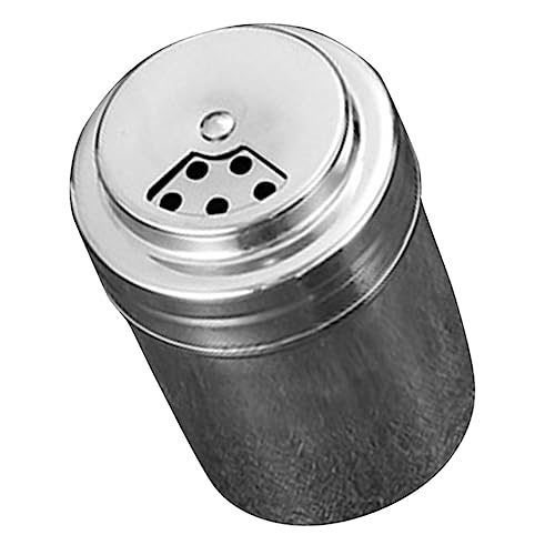MOLUCKFU Kitchen Condiment Bottle Spices Jar Stainless Steel Canister Salt Pepper Storage Container