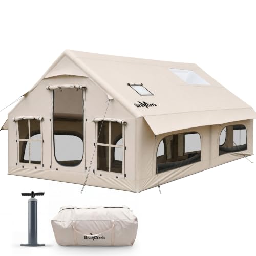 BravArrk 8-12 Person Inflatable Tent