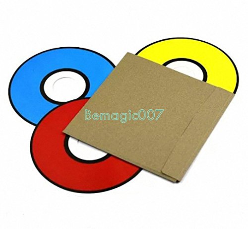 Stage Magic Tricks Chameleon CDS Color Changing 3 Color CDs Stage Magic Tricks Chameleon CDS Color Changing 3 Color CDs