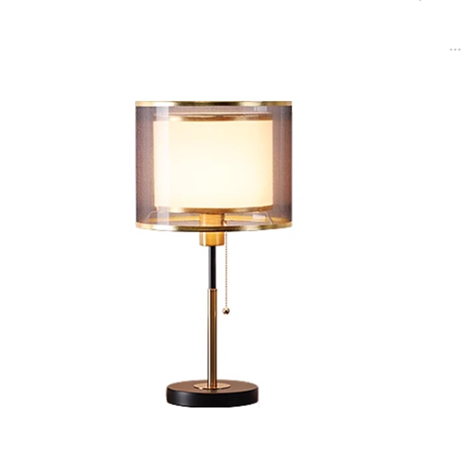Lámpara de Noche Lámpara de mesa de cristal de cabecera de dormitorio Lámpara de mesa de moda de estilo simple moderno Lámpara de Mesita de Noche