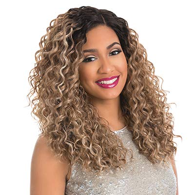 Sensationnel Synthetic Lace Front Wig Empress Edge Custom Lace Bliss Curl (TP4/24/613)