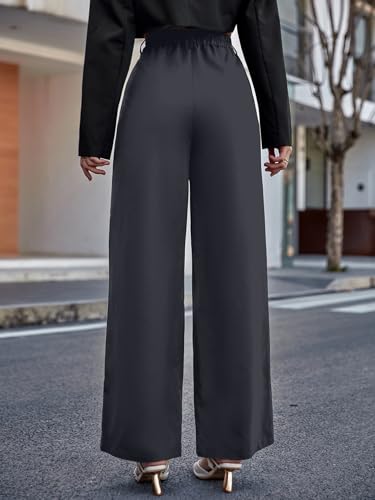 Image of Aahwan Solid Offwhite High Waist Wide Leg Pants for Women's & Girls'