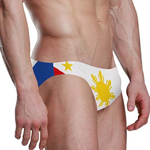 Men Swim Brief Bikini Philippines Flag Beach Bikini for Men Swim Underwear XL2