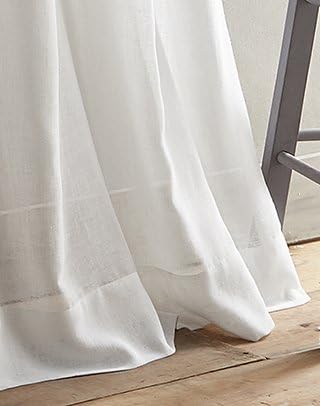 Miniatura 9 de DKNY Paradox - Par de paneles de cortinas transparentes plisadas invertidas para ventana