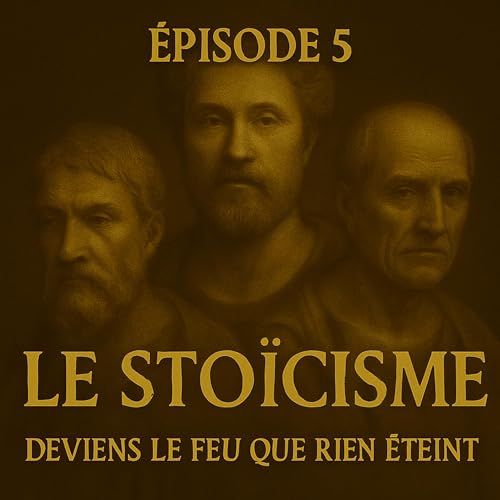 Épisode 5 – Le stoïcisme : Deviens le feu que rien n’éteint Podcast Por arte de portada