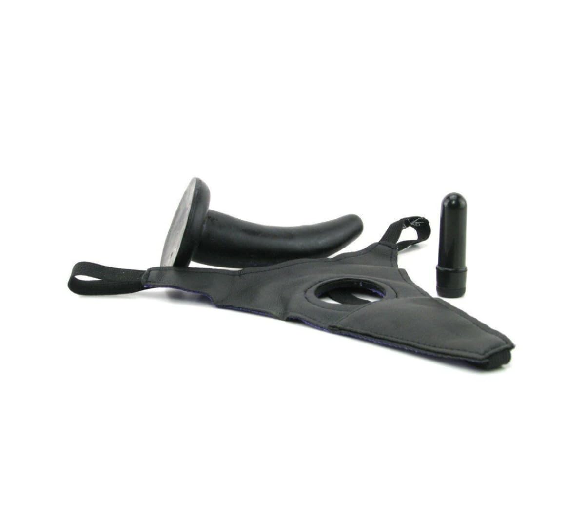 Generic Slim Vibrating Strap-On G-Spot and Prostate Massager UO30543 As Described