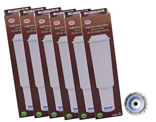 6 x Wasserfilter kompatibel für Jura white Impressa 60209 62911 68739 Cover