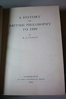 A History of British Philosophy To 1900 B005TTF2JG Book Cover