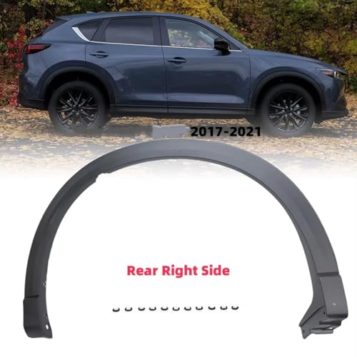 Evita salpicaduras con el guardabarros para Mazda CX-5 2017-2021 derecho inferior 2
