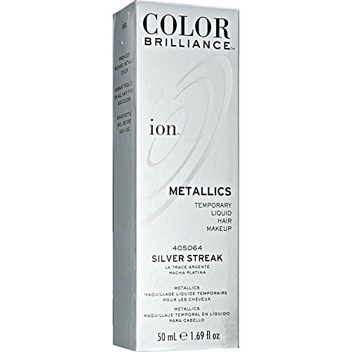 Silver Streak Temporary Liquid Hair Makeup