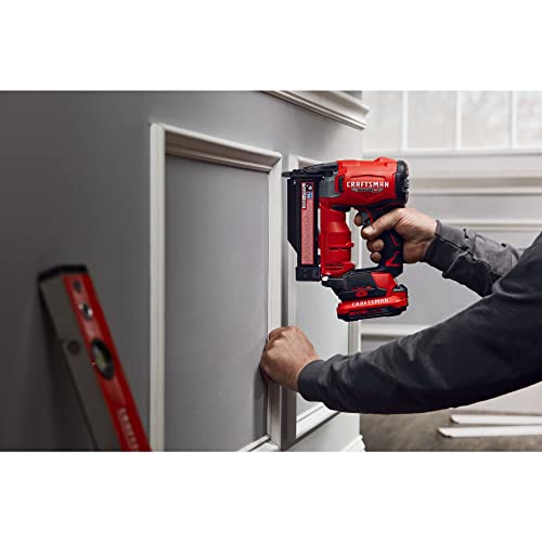 CRAFTSMAN V20 RP Pin Nailer, Nail Gun, 23GA, For 5/8-1-3/8 inch Pin Nails, Bare Tool Only (CMCN623B) - image 7