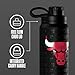Hydrapeak x NBA Officially Licensed Chicago Bulls 26 oz Active Water Bottle with Chug Lid and Handle Reusable Stainless Steel Double Wall Insulated Sports Gift