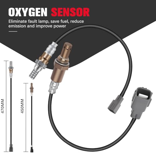 Sensor de Oxígeno 2Pcs para Toyota Sequoia 08-15 Upstream Downstream miniatura 2