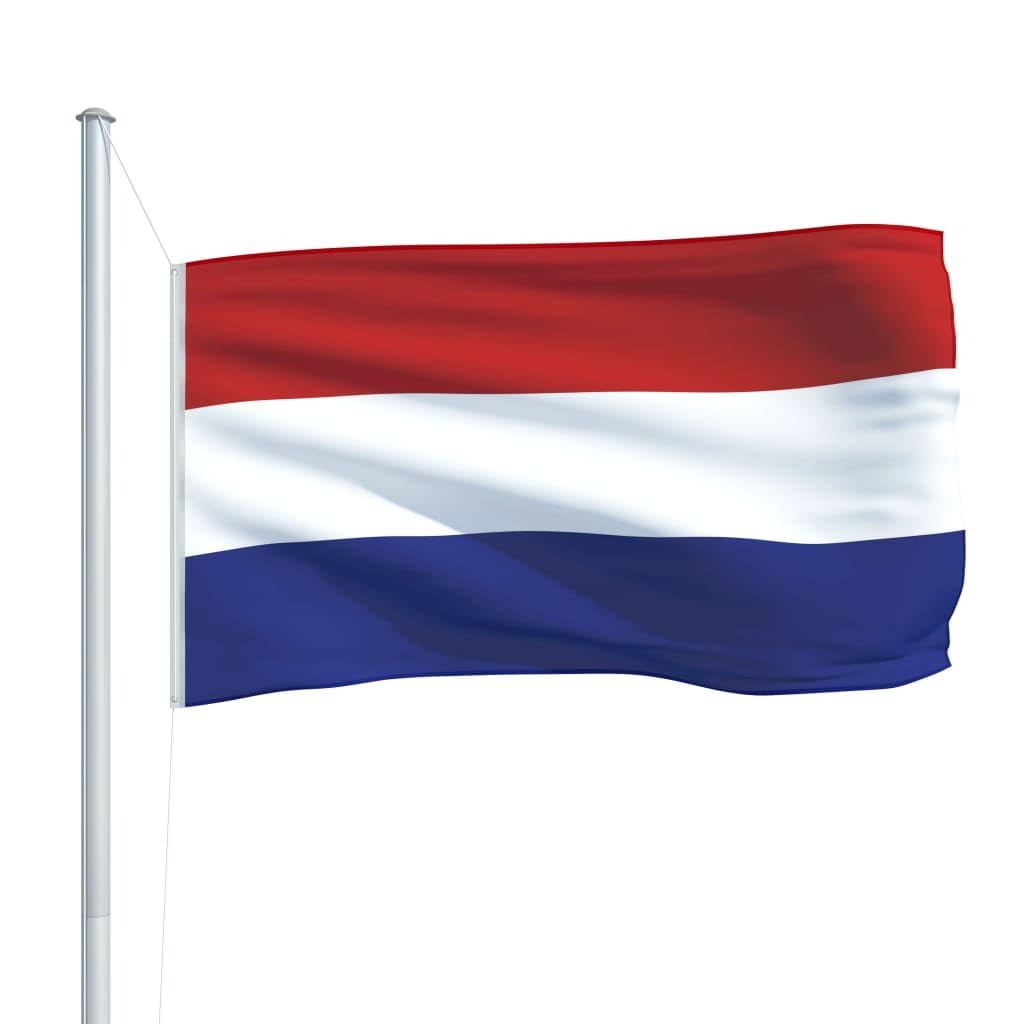 Bandera de los Países Bajos 90 x 150 cm de 100% poliéster con ojales de latón para jardín, balcón, terraza, exterior, fiesta, festival, club, artículo para fans