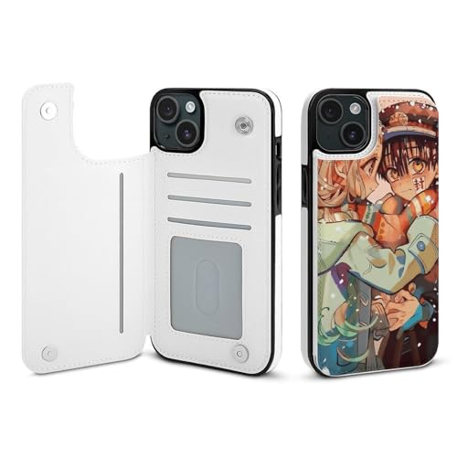 �n�����N�Ԏq���� iPhone15Plus�p�P�[�X �蒠�^ ���z�^ �A�C�t�H��15�v���X�p�J�o�[ �X�}�z�P�[�X �g�уJ�o�[ �S�ʕی� ���u���@�\ �E���ȒP PU���U�[ �J�[�h���[ �ϏՌ� Case �y��