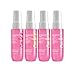 Cake Beauty Hair and Body Mist Travel Gift Set, The Finishing Touch- Fine Fragrance Mist – Infused with Aloe and Argan Oil –4 x 30mL/ 1 oz.